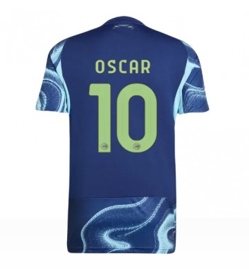 Ajax Oscar Gloukh #10 Replika Bortatröja 2025-26 Kortärmad